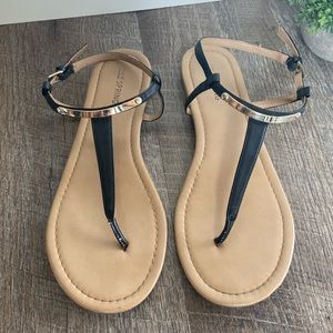 T Strap Sandals